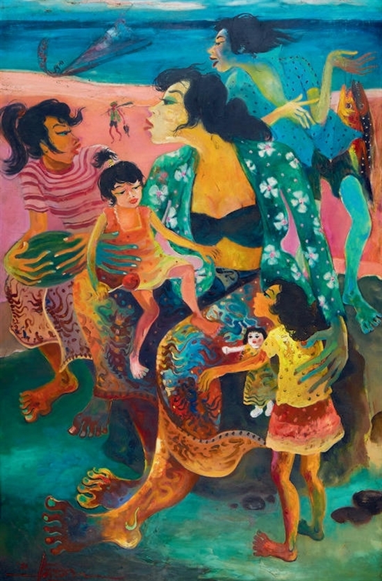 Ibu dan Anak Anak by Hendra Gunawan